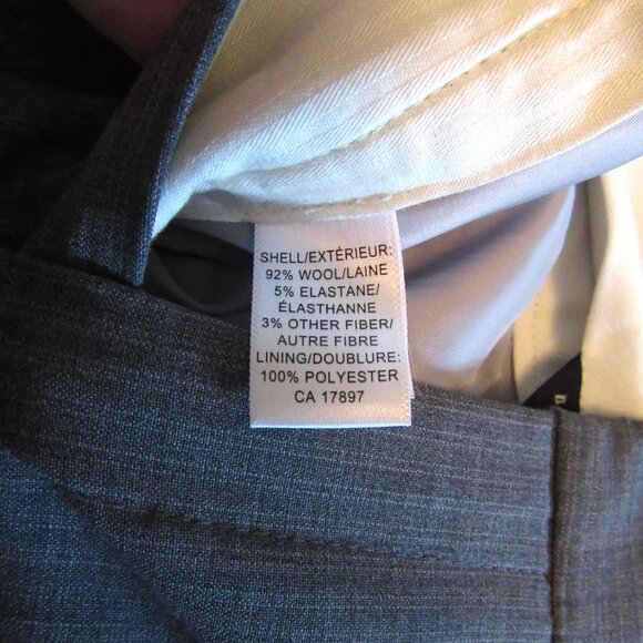 CLASSY CLEAN LINE BANANA REPUBLIC DRESS PANTS, WOOL - Picture 5 of 5